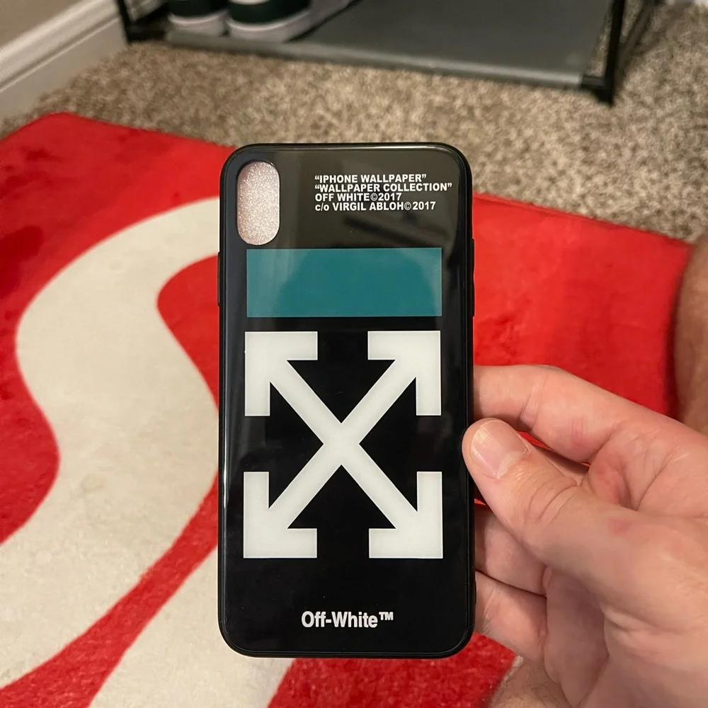 Off White iPhone case for iPhone X Max